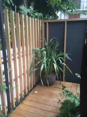 Pergola jardin de ville