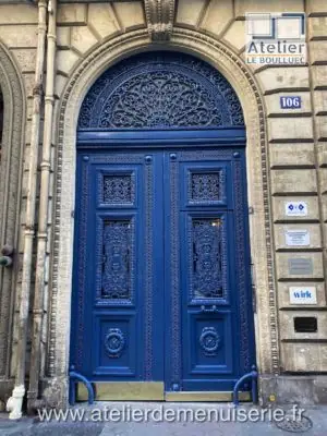 Porte cochère 106 rue de Richelieu Paris 2e
