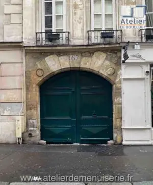 Porte cochère 167 rue Saint-Jacques Paris 5e