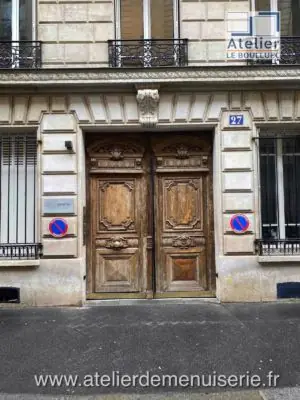 Porte cochère 27 rue Galilée Paris 8e