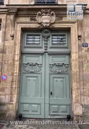 Porte cochère 29 quai de Bourbon