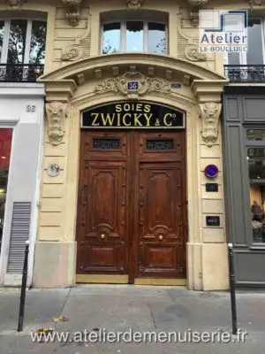 Porte cochère 36 boulevard de Sébastopol Paris 4e