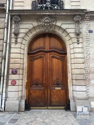 Porte cochère 53 rue Monceau Paris 8e