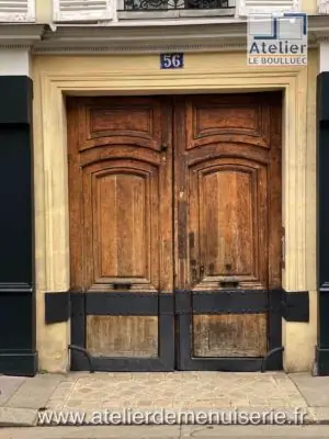 Porte cochère 56 rue des Tournelles Paris 4e