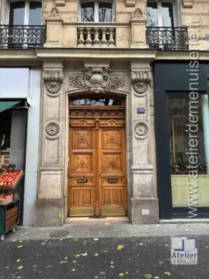 Porte cochère 59 avenue de la République Paris 11e