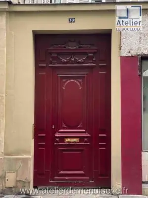 Porte piétonne 18 rue de la Sourdière Paris 1er