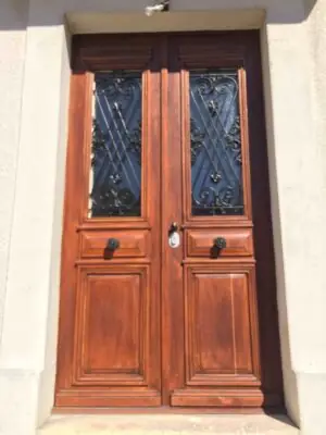 Porte pavillon en chêne Kaufmann