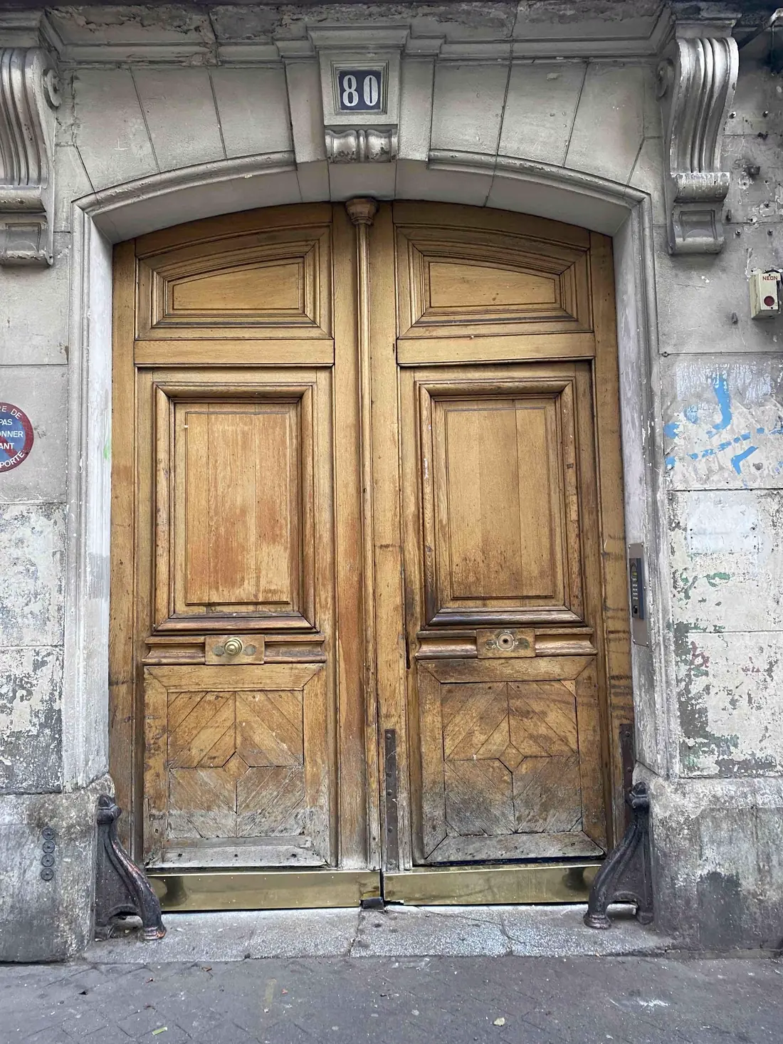 80 rue Doudeauville avant restauration