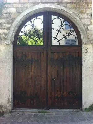 Restauration porte cochère