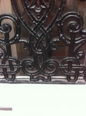 Grille en fonte